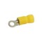 Morris 22-18 AWG Insulated Vinyl Ring Terminal, #10 Stud, Red, 25PK 1070 - alternate 2