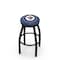 Holland Bar Stool Co 30" Blk Wrinkle Winnipeg Jets Swivel Bar Stool, Accent Ring L8B2B30WinJet - alternate 1