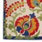 Homeroots 12' X 15' Ivory Blue And Orange Indoor Outdoor Area Rug 521656 - alternate 4