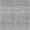 Homeroots 10' X 14' Silver Gray And Ivory Tribal Washable Indoor Outdoor Area Rug 582649 - alternate 4