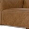 Homeroots 44" Brown Leather Modular Sofa 641036 - alternate 3