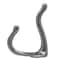 Ives 571 Coat and Hat Hook, Clear Coated Aluminum 571A92 - alternate 2