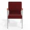 Flash Furniture Burgundy Fabric Stackable Church Chair with Arms XU-DG-60156-BUR-GG - alternate 5