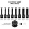 Neiko 1/2'' Dr. Impact Hex Bit Socket Set, Metric 01136B - alternate 2