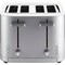 Zwilling Enfinigy 4-Slice Toaster, Extra Wide 1.5in Slots for Bagels and Toast, Silver 1016129 - alternate 4