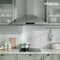 Anzzi 36" 450 CFM 3-Speed Stainless Steel Wall Mount Convertible Pyramid Residential Range Hood RH-AZ0590ESS - alternate 4