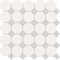 Daltile Daltile Octagon and Dot 2 x 2 Ceramic Mosaic Wall & Floor Tile in White/Grey, 10PK 65012OCT44MS1P2 - alternate 3