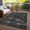 Homeroots 10' X 14' Black Ivory And Gold Abstract Washable Indoor Outdoor Area Rug 601037 - alternate 4