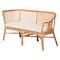 Bali & Pari Ceona 3-Piece Natural Rattan Dining Nook Set 261-14186-14187-14188-ZORO - alternate 6