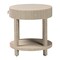 Bali & Pari Sadia Bohemian Woven Natural Grasscloth 1-Drawer Nightstand 254-14033-ZORO - alternate 6