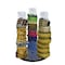 Azar Displays 3-Pole Vertical Revolving Counter Bracelet Display.12in H x 9in Dia. 900069 - alternate 2