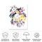 Trademark Fine Art Outdoor Canvas Art Rosana Laiz Blursbyai 'Harriet bouquet' Wall Art for Patios, or Gardens 1X21804-OC1419WR - alternate 2