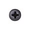 Auveco #10 x 1 1/4in Phillips Oval Head Tapping Screw - Black Oxide, 100PK 11090 - alternate 2