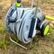 Kings County Tools Garden Hose Reel Cart w/ 100 ft 5/8in Water Hose & Nozzle Italian Made Portable Metal Holder GW68C02-07 - alternate 5