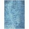 Homeroots 8' X 10' Blue Ikat Washable Indoor Outdoor Area Rug 576974 - alternate 7