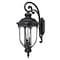 Homeroots Laurens 3-Light Matte Black Wall Light 398357 - alternate 1