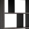 Homeroots 65" Gray Wood Four Tier Etagere Bookcase 630392 - alternate 3