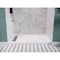 Anzzi 60in x 36in Double Threshold Shower Base - White - Base Series SB-AZ305L - alternate 4