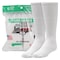 Railroad Sock Tube Socks, 85% Cotton, 15% Nylon, White, 13-5Y, 6 PK 7020 - alternate 1