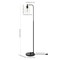 Jonathan Y Axel Modern 60" Iron/Seeded Glass Farmhouse Industrial LED Floor Lamp, Black JYL3079A - alternate 3