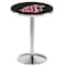 Holland Bar Stool Co 42" Chrome Washington State Pub Table, 36" dia. Top L214C4236WashSt - alternate 1