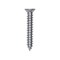 Auveco 8 x 1in Phillips Flat Head Tapping Screw with #6 Head Ab, 100PK 5660 - alternate 1