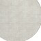 Homeroots 8' Ivory And Beige Round Geometric Washable Indoor Outdoor Area Rug 595009 - alternate 3