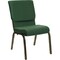 Flash Furniture Fabric Church Chair, Green XU-CH-60096-GN-GG - alternate 1