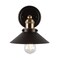 Jonathan Y July 7.88" 1-Light Industrial Farmhouse Metal Vanity Light, Oil Rubbed Bronze/Brass Gold JYL7426C - alternate 1