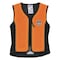 Ergodyne 3XL Orange Dry Evaporative Cooling Vest - Zipper 6685 - alternate 1