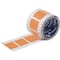 Brady PermaSleeve Heat Shrink Wire and Cable Labels 1 in. for 3 in., 1 in. Orange Double-Sided 3PS-1000-2-OR-S-2 - alternate 1