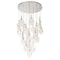 Euf Jateo, Chandelier, 33-Light, 40", Polished Nickel, Clear Glass 49920-017 - alternate 3