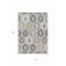 Homeroots 3' X 5' Silver Beige And Charcoal Southwestern Washable Indoor Outdoor Area Rug 615170 - alternate 4