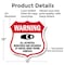 Signmission Video Surveillance Shield Sign Warning A, 12 Inch X 12 Inch, Aluminum Metal Sign SHI-A-12-474 - alternate 4