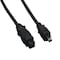 Sanoxy 6ft IEEE 1394b FireWire 800 9-pin to 4-pin, Black SNX-CBL-LDR-FW101-1106 - alternate 1