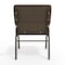 Flash Furniture Hercules Church Chair, Brown Back, 21-1/4 in W 25" L 33" H, Fabric Seat FD-CH0221-4-GV-S0819-GG - alternate 3