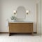 James Martin Vanities Hudson 60" Single Vanity, Honey Oak w/ 3 CM Victorian Silver Silestone Top 435-V60S-HNO-3VSL - alternate 4