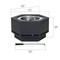 Sunjoy 26 in. Lawrence V.1B Hexagonal Low Smoke Firepit A301050501 - alternate 3