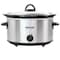Better Chef 4 Quart Oval Slow Cooker with Removable Stoneware Crock in Stainless Steel IM-466S - alternate 1