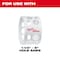 Milwaukee Tool Large Thread Pull-Back Arbor, 7/16" Shank 49-56-7240 - alternate 3
