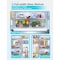 Black&Decker 18.0 French Door Refrigerator with handle and Ice maker -Stainless Look BRF1800GIMS - alternate 2