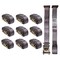 Mytee Products 2in x 16ft ratchet for E-track, gray Van Trailer Semi Truck, 10PK ETKRS216x10 - alternate 4