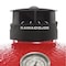 Kamado Joe Classic II Grill, 256 sqin Primary Cooking Surface, 660 sqin Secondary Cooking Surface, Red KJ23RHC - alternate 3