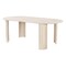 Homeroots 82" Natural Wood Oval Dining Table 557690 - alternate 2