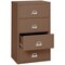 Fireking 4 Drawer, 1 Hr Fire & Impact Rated, 31" Wide Lateral Tan 4-3122-CTN - alternate 2