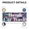 Signmission Hand Car Wash, 18 Inch x 48 Inch, Vinyl Banner B-30690 - alternate 3
