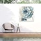 Trademark Fine Art Outdoor Canvas Art - Lisa Audit 'Indigold VII' Wall Art for Patios, or Gardens WAP0536-OC3535WR - alternate 2