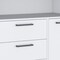 Homeroots 36" White Three Drawer Combo Dresser With Open Shelf 544049 - alternate 2