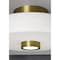 Afx Sydney 13in LED Ceiling Light, Light Antique Brass SYDC13LAJUDLB - alternate 2