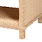 Bali & Pari Lanica Braided Natural Rattan Console Table 259-14511-ZORO - alternate 6